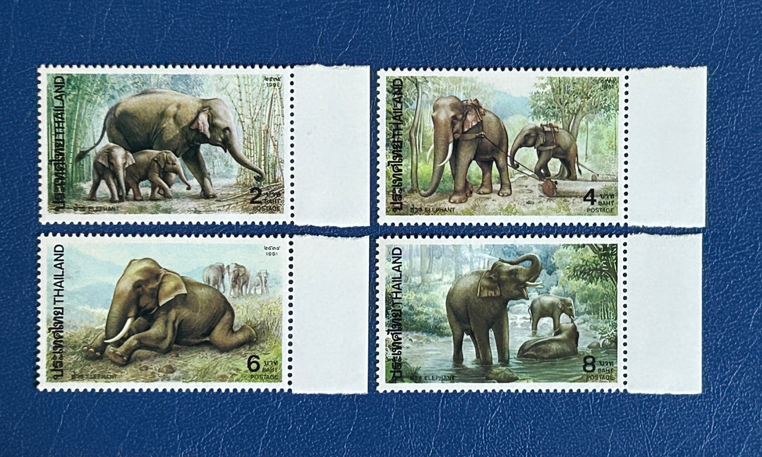 Thailand - 1991 - Elephants  - MNH** (fauna)