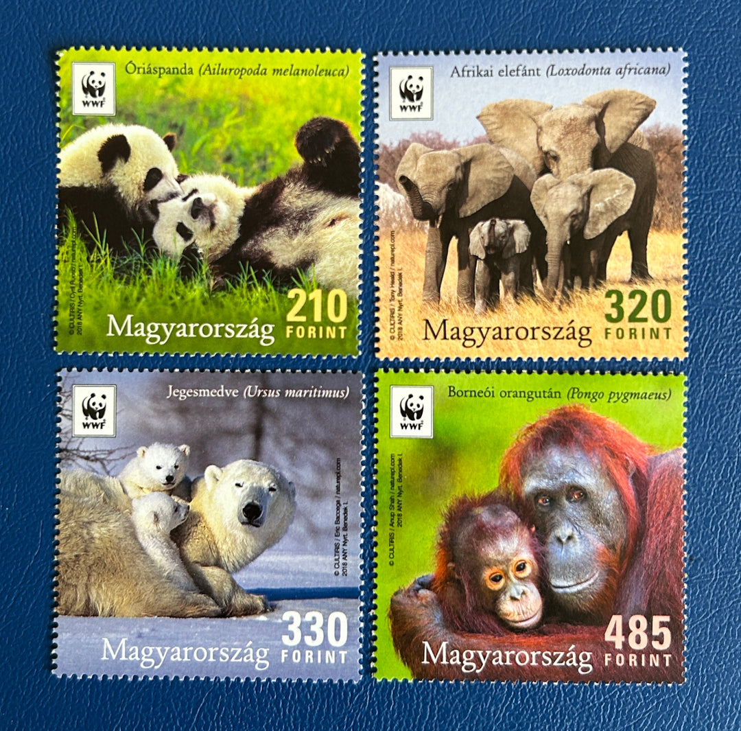 Hungary - 2018 - World’s Iconic Animals (fauna) - MNH**