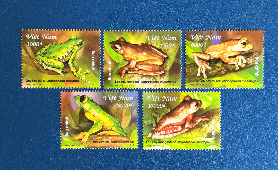 Vietnam - 2014 - Tree Frogs (fauna) - MNH**