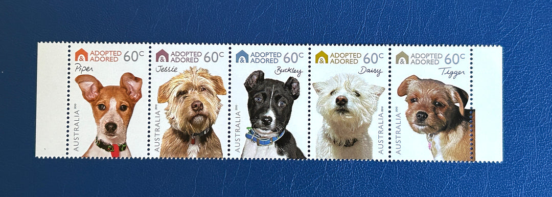 Australia Sc 3298 Dogs: Adopted & Adorable (fauna) 2010 MNH**