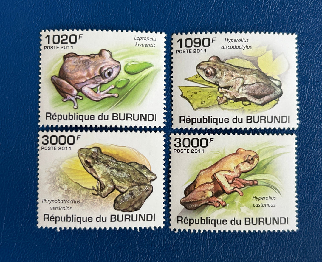 Burundi - 2011 - Frogs (Fauna) - MNH**