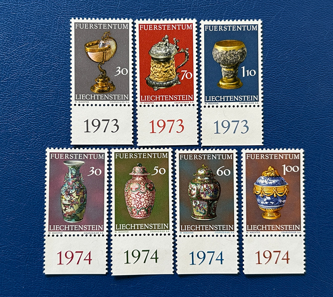 Liechtenstein - 1973/74 - Treasures  - MNH**
