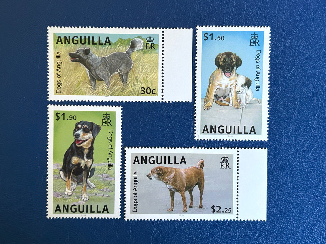 Anguilla Sc 727-42 Dogs (fauna) 1980 MNH**
