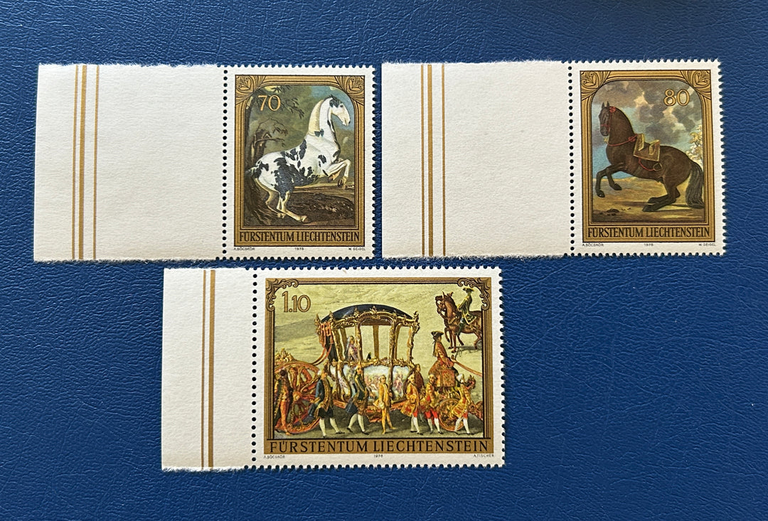 Liechtenstein - 1978 - Paintings #660-663 MNH**