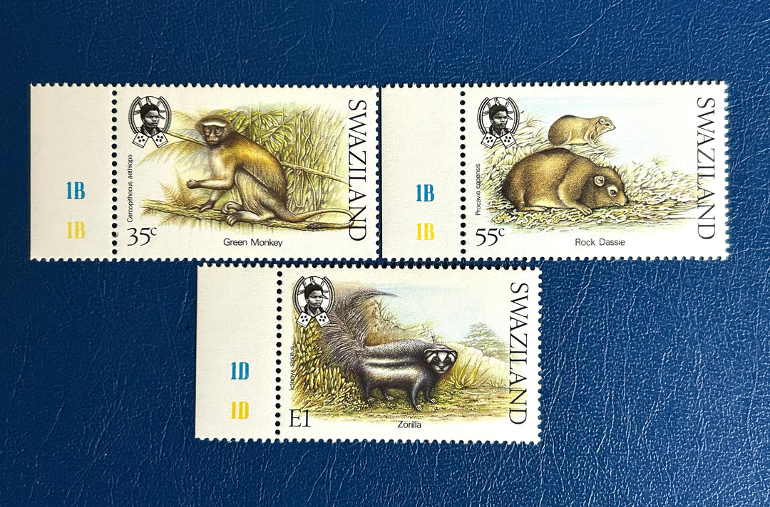 Swaziland - 1989 - Small Mammals partial - MNH** (fauna)