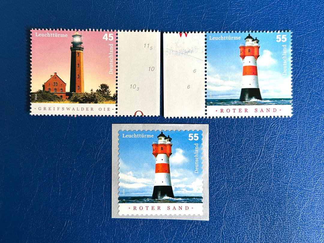 Germany 2004 Sc 2390-1 Lighthouses MNH**