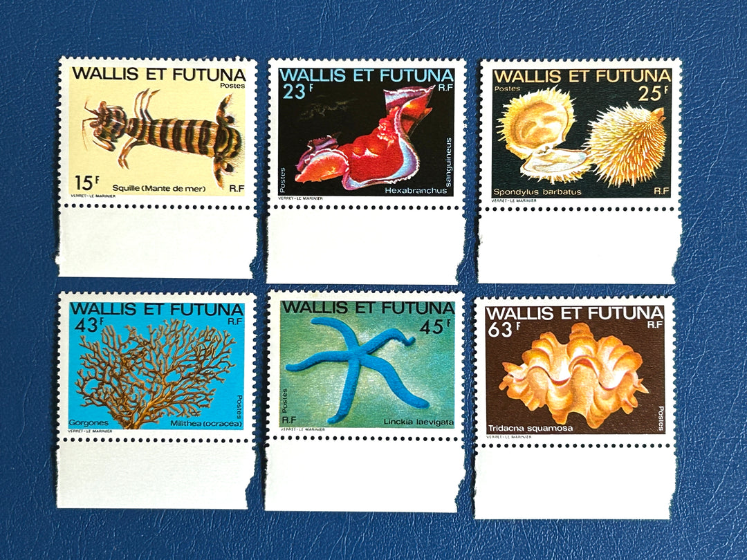 Wallis & Futuna - 1979 - Marine Life (fauna) - MNH**