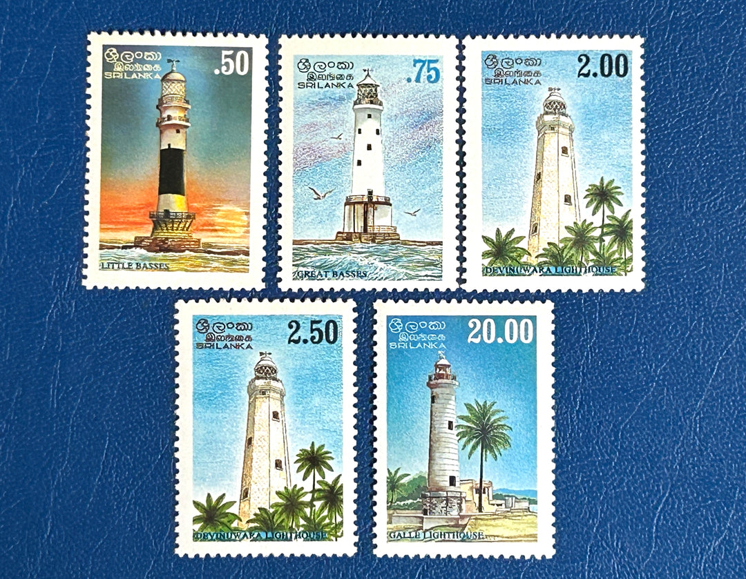 Sri Lanka Sc 1147-50 Lighthouses MNH** 1996