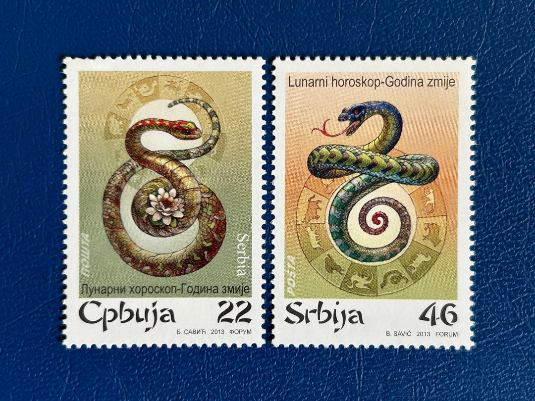 Serbia - 2013 - Year of the Snake (fauna)-  MNH**