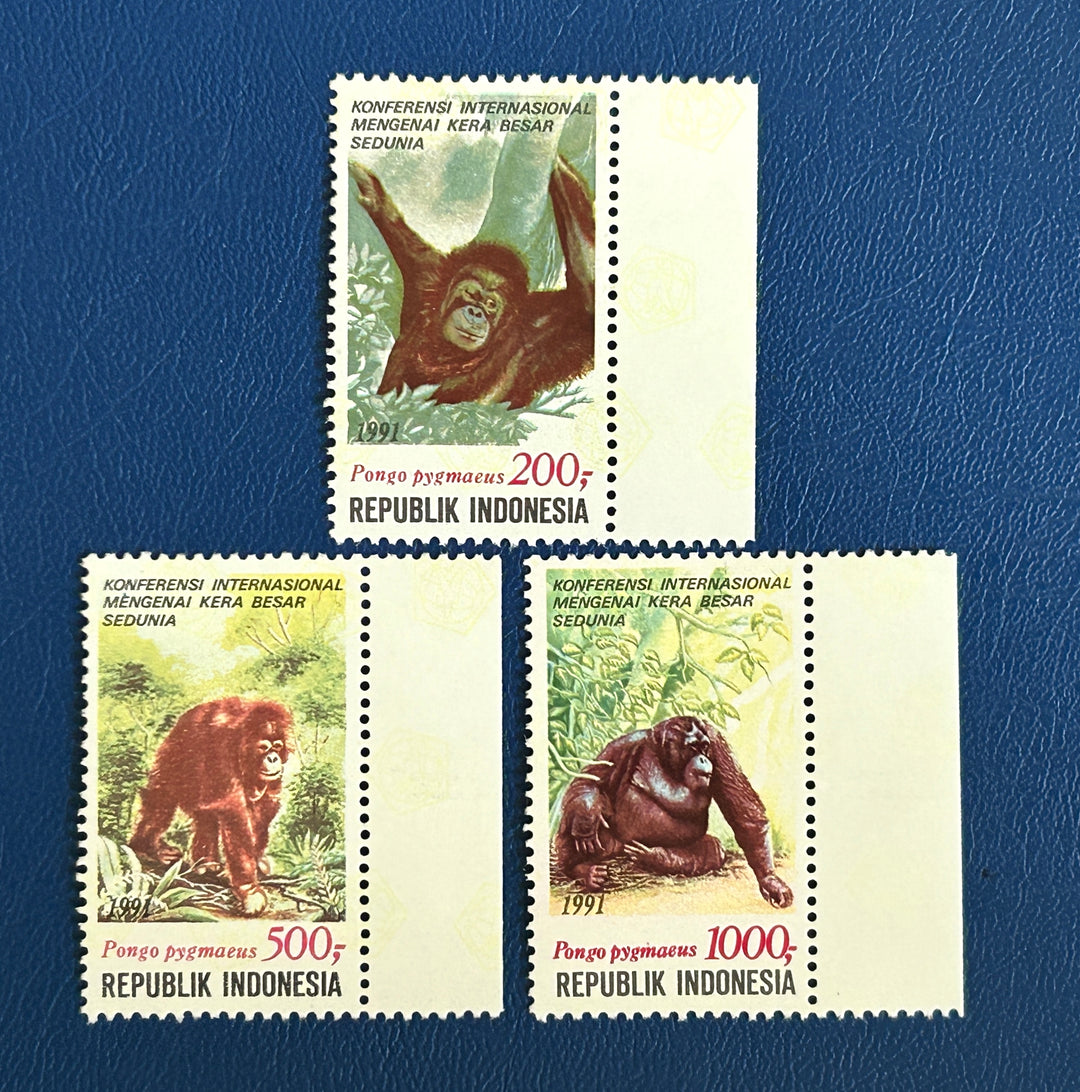 Indonesia - 1991 - Orangutan/Ape (fauna) - MNH**