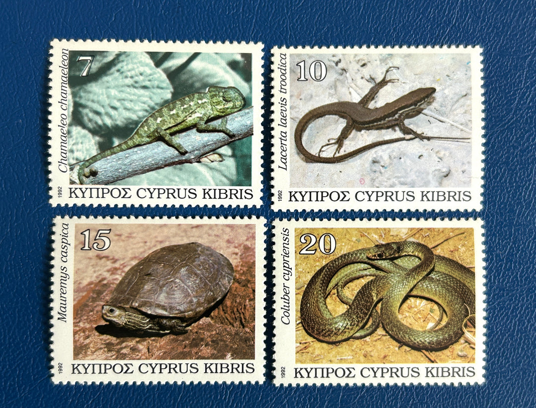 Cyprus - 1992 - Reptiles (fauna) - MNH**