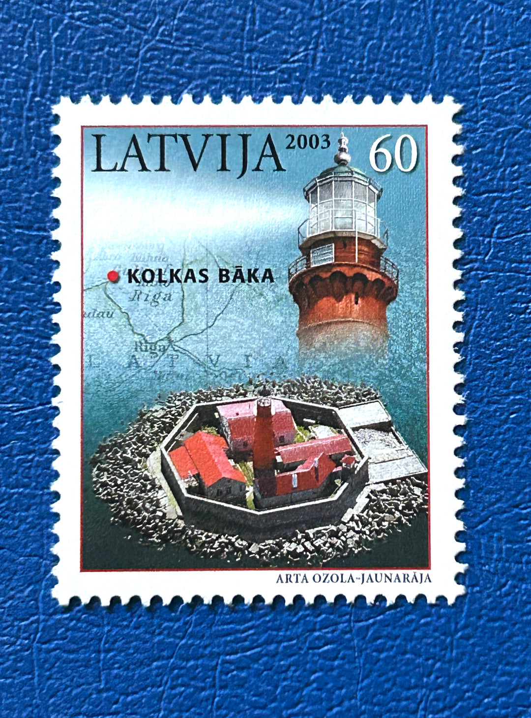 Latvia 572 Lighthouses MNH** 2003