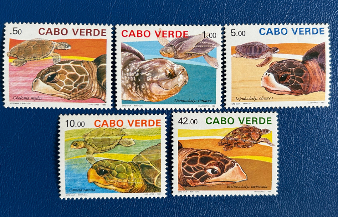 Cape Verde - 1990 - Turtles (fauna) - MNH**