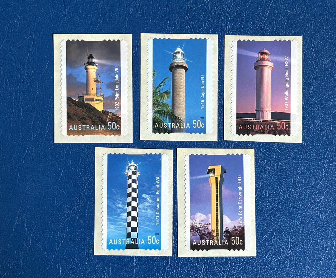 Australia 2006 Sc 2013-7 Lighthouses MNH**