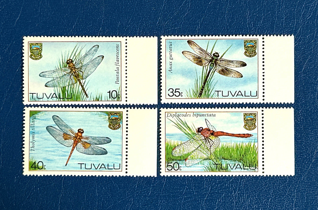 Tuvalu - 1983 - Dragonflies - MNH** (fauna)