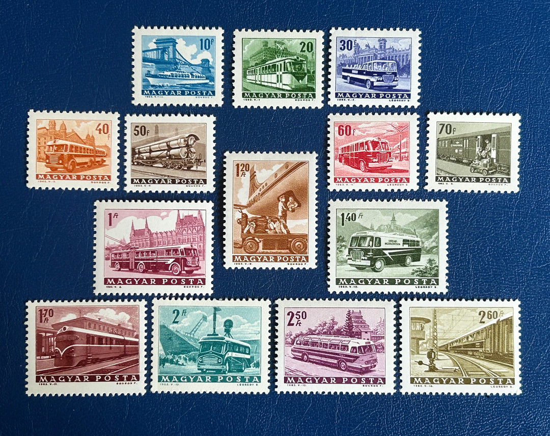 Hungría - 1963 - Transporte - MNH**