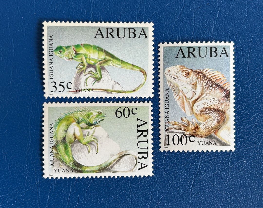Aruba- 1993- Iguana (fauna)- MNH**