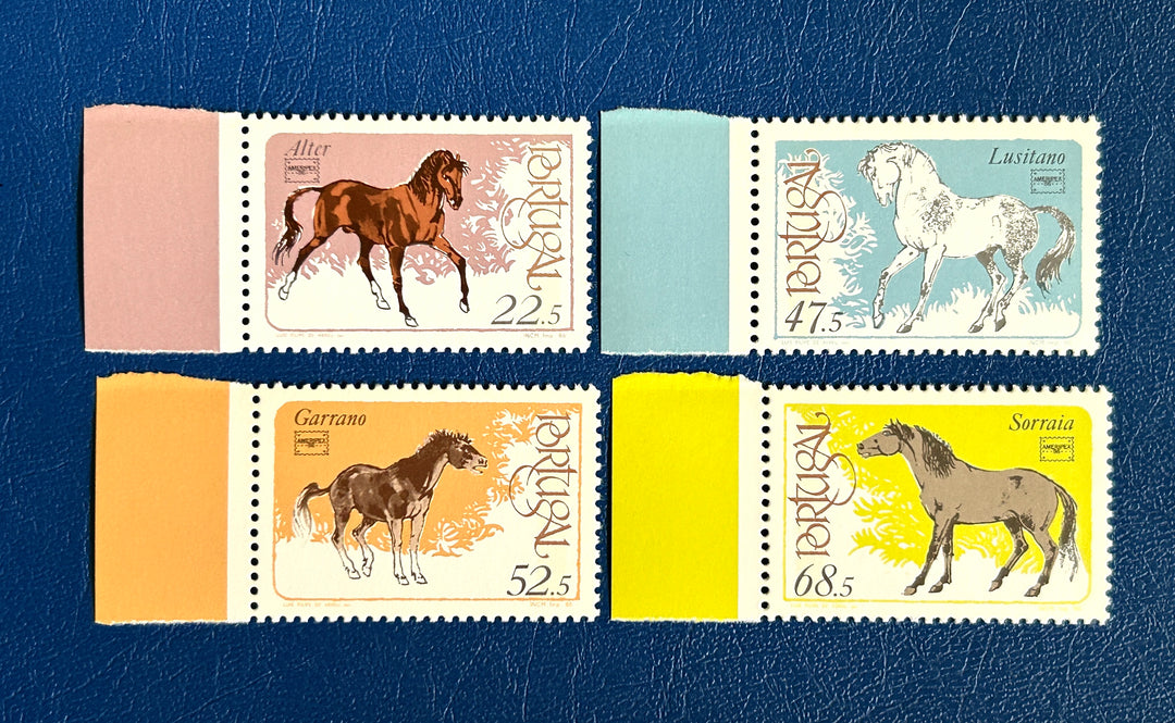 Portugal - 1986 - Horse Breeds (fauna) -  MNH**