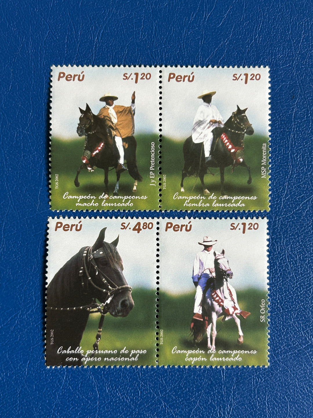 Peru - 2004 - Peruvian Horses (fauna) -  MNH**