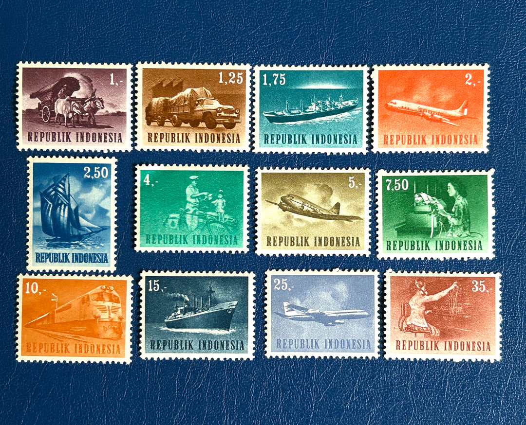 Indonesia - 1964 - Transport & Communication - MNH**