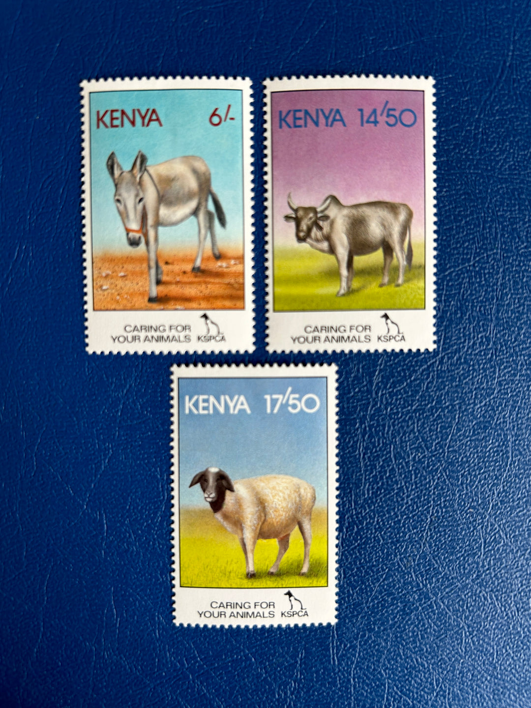 Kenya - 1995 - Prevention Cruelty to Animals (fauna)- MNH**