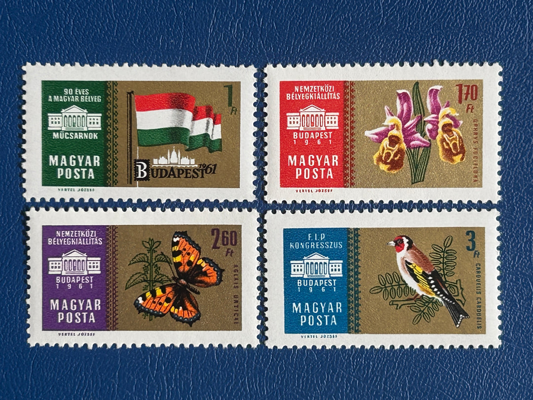 Hungría - 1961 - Exposición Internacional de Sellos de Budapest - MH*
