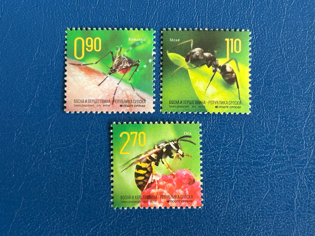 Bosnia Hergoznia - 2014 - Insects (fauna) - MNH**