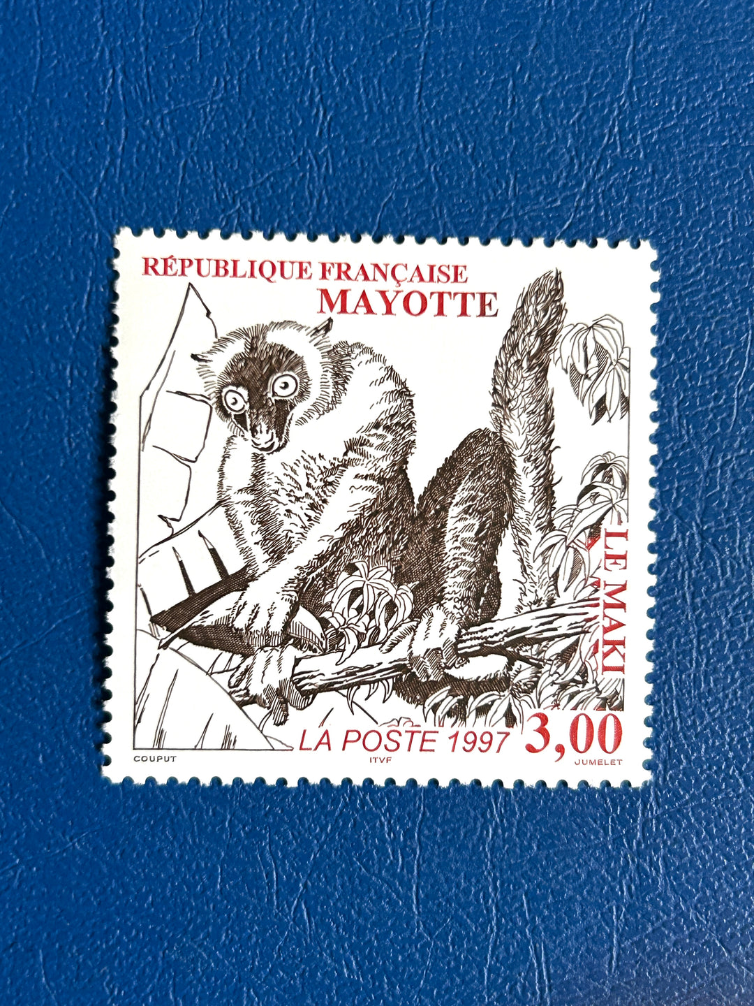 Mayotte - 1997 - Mayotte Lemur  (fauna) - MNH**