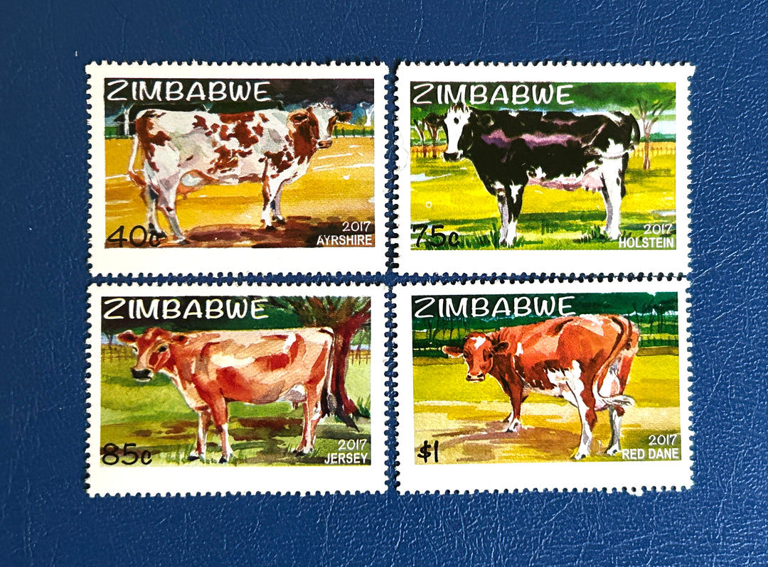 Zimbabwe - 2017 - Cattle (fauna) - MNH**