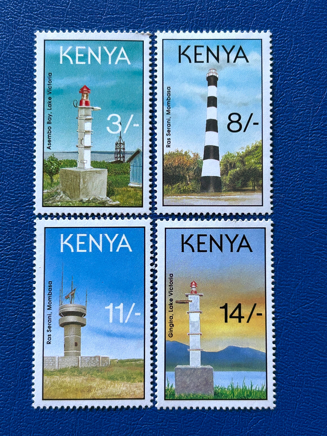 Kenya 587-90 Lighthouses 1993 MNH**