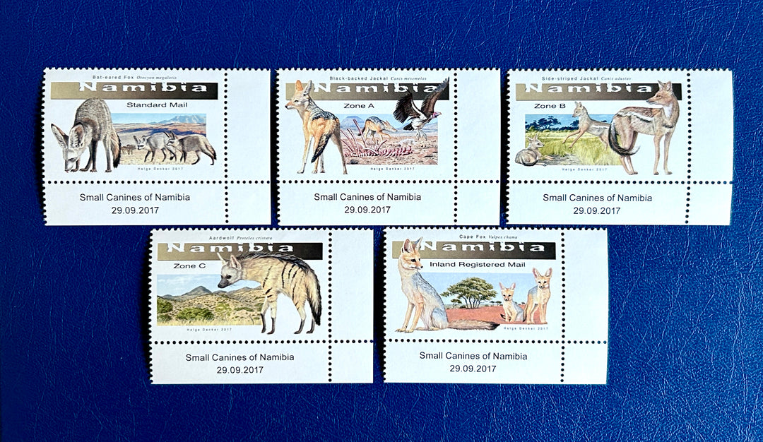 Namibia - 2017 - Small Canines (fauna) -  MNH**