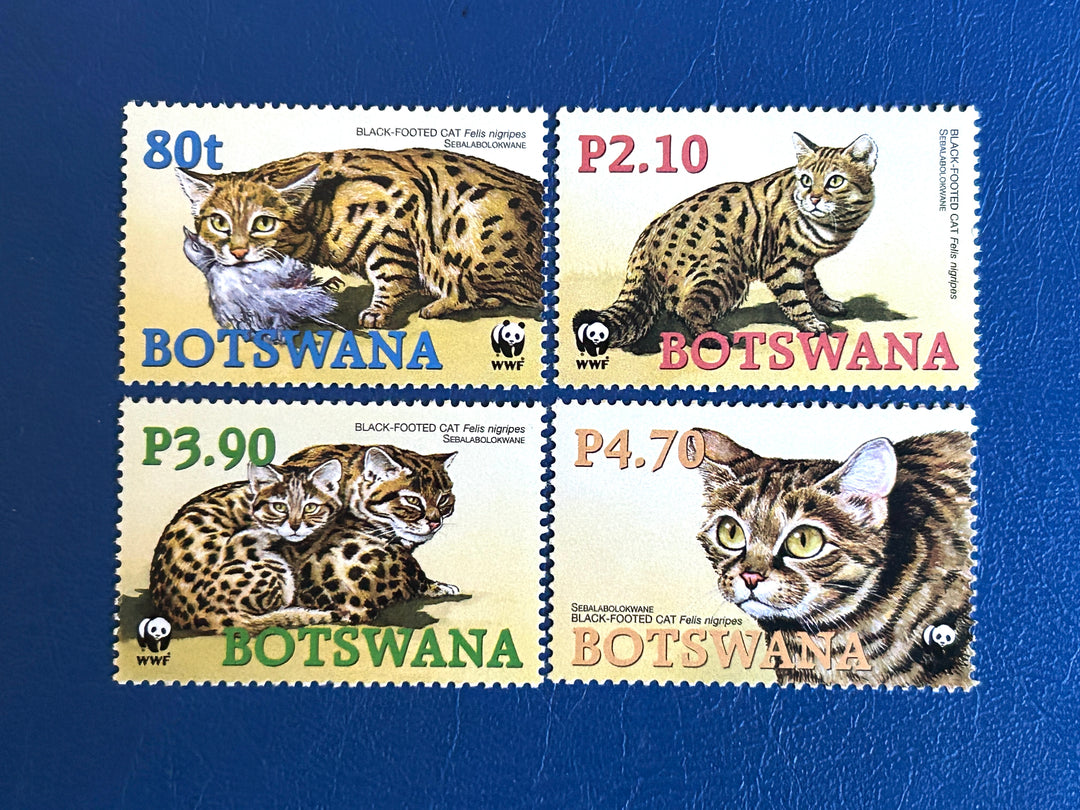 Botswana Sc 1018-21 2017 Leopards (fauna) MNH**