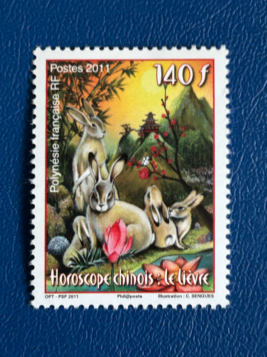 French Polynesia- 2011 - Chinese Lunar Year (Rabbit) - MNH**