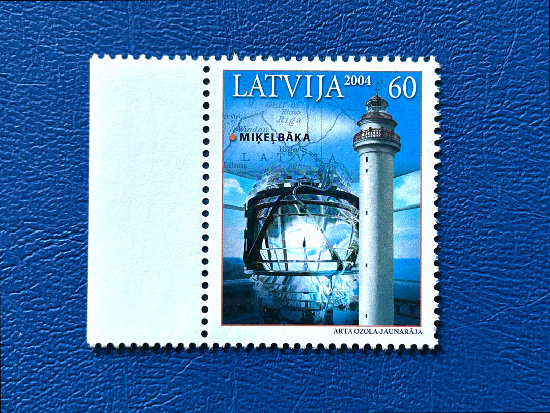 Latvia 602 Lighthouses MNH** 2004