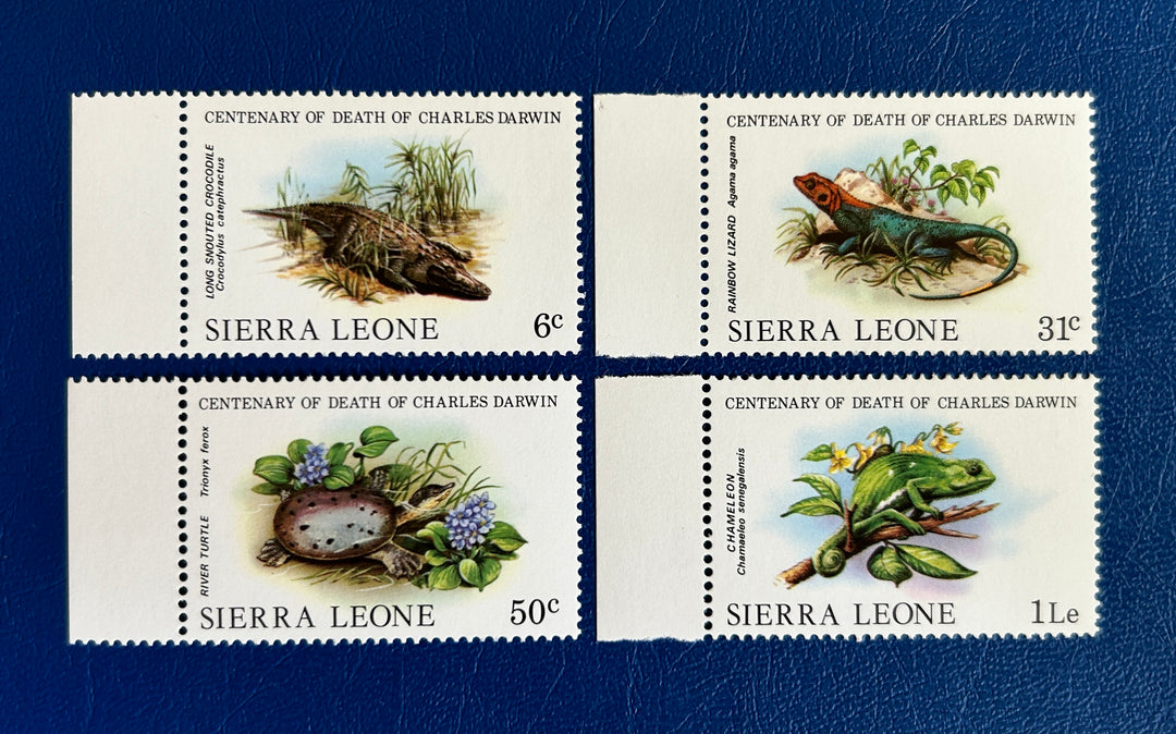 Sierra Leone - 1982 - Charles Darwin (fauna)-  MNH**