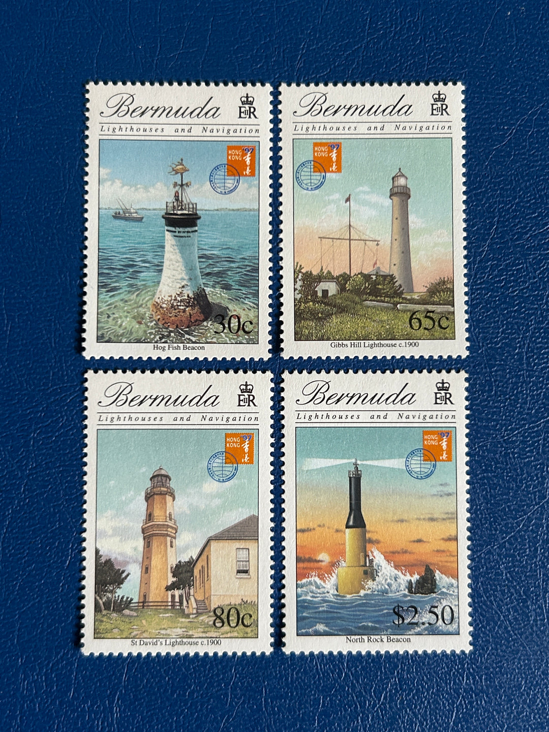 Bermuda 1996 Sc 737-40 Lighthouses MNH**