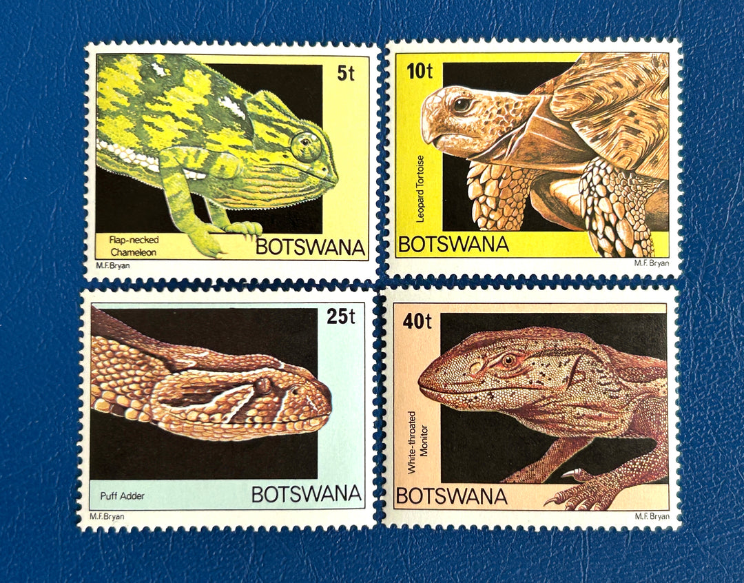 Botswana - 1980 - Reptiles (Fauna) - MNH**
