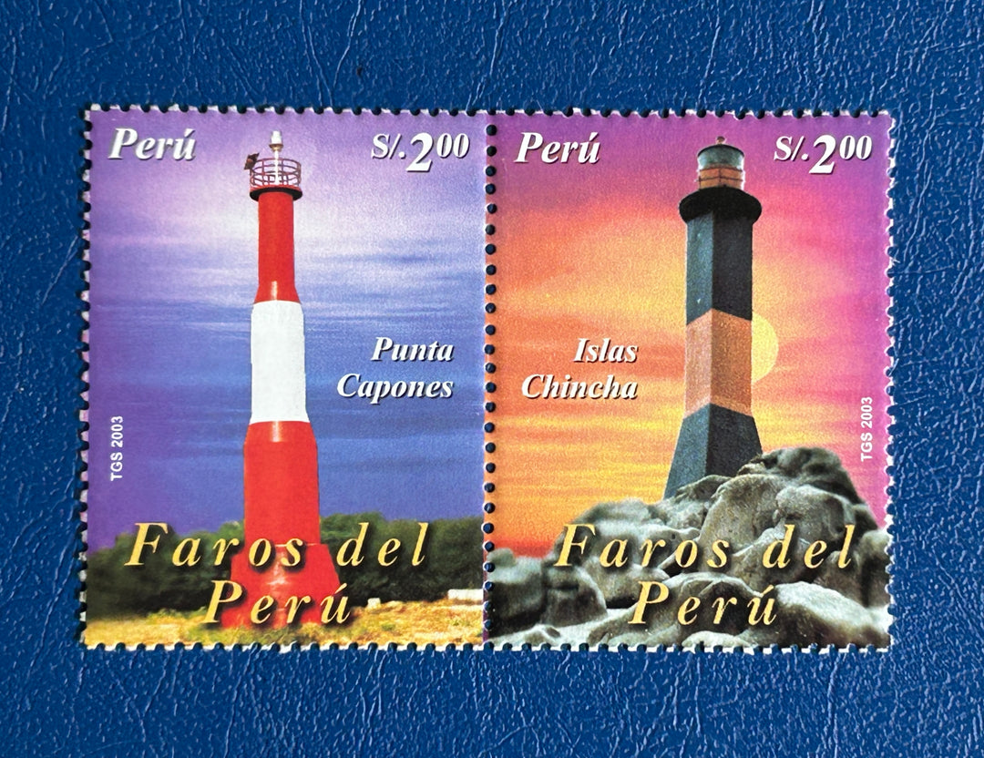 Peru  Sc 1411 Lighthouses MNH** 2004
