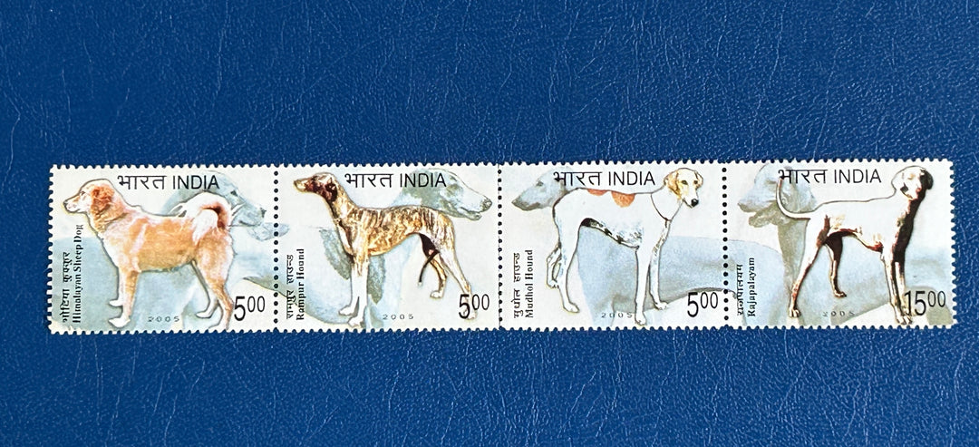 Indonesia - 2005 - Dogs   (fauna) - MNH** folded
