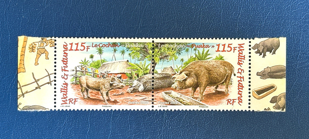 Wallis & Futuna - 2008 - Puaka Pig (fauna) - MNH**
