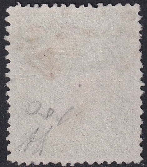 Spain 1865 Sc 78 used date cancel signed Diena