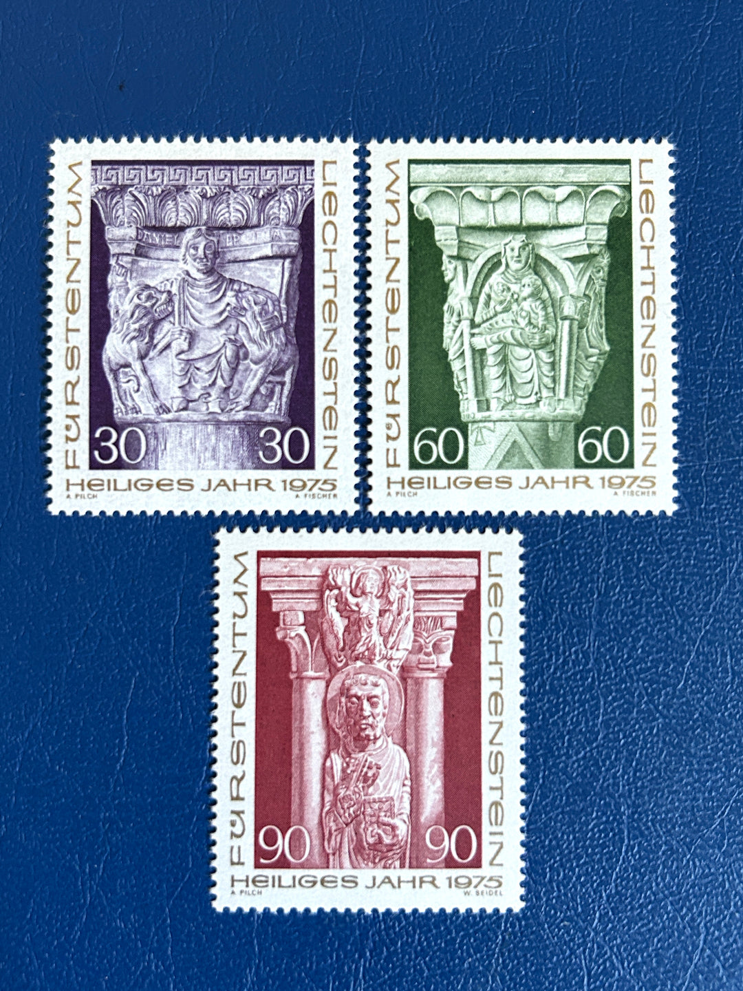 Liechtenstein 1975 Sc 580-2 Christmas - MNH**
