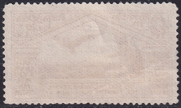 Italy 1930 Sc C25 air post used light cancel large corner fold