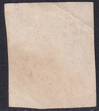 France 1850 Sc 7 used PC cancel cut in top margin