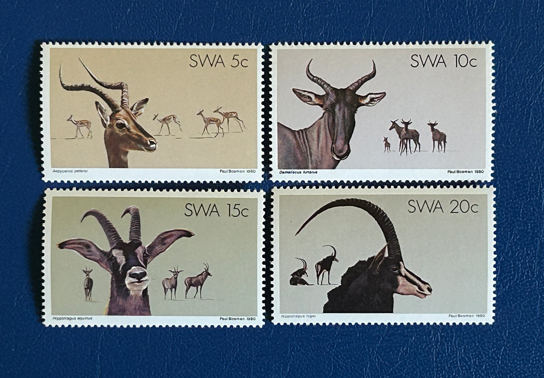 South West Africa - 1980 - Nature Protection  (fauna) - MNH**