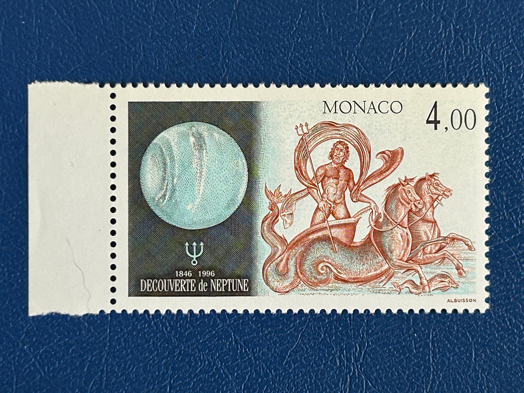 Monaco - 1996 -  Neptune -  MNH**