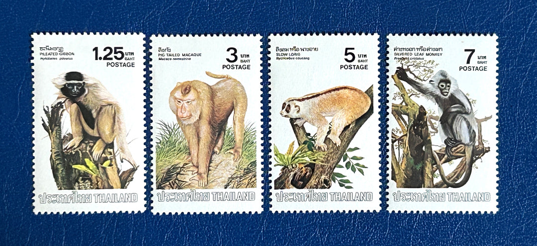 Thailand - 1982 - Monkeys  - MNH** (fauna)