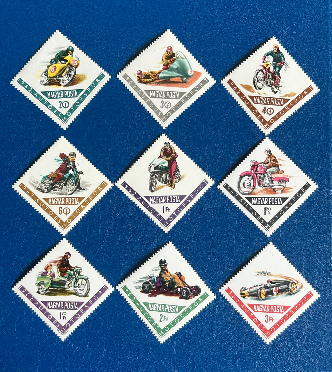 Hungría - 1962 - Deportes de motor - MNH**