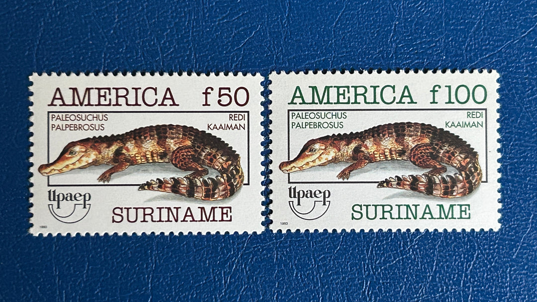 Suriname - 1993 - Crocodile - MNH** (fauna)