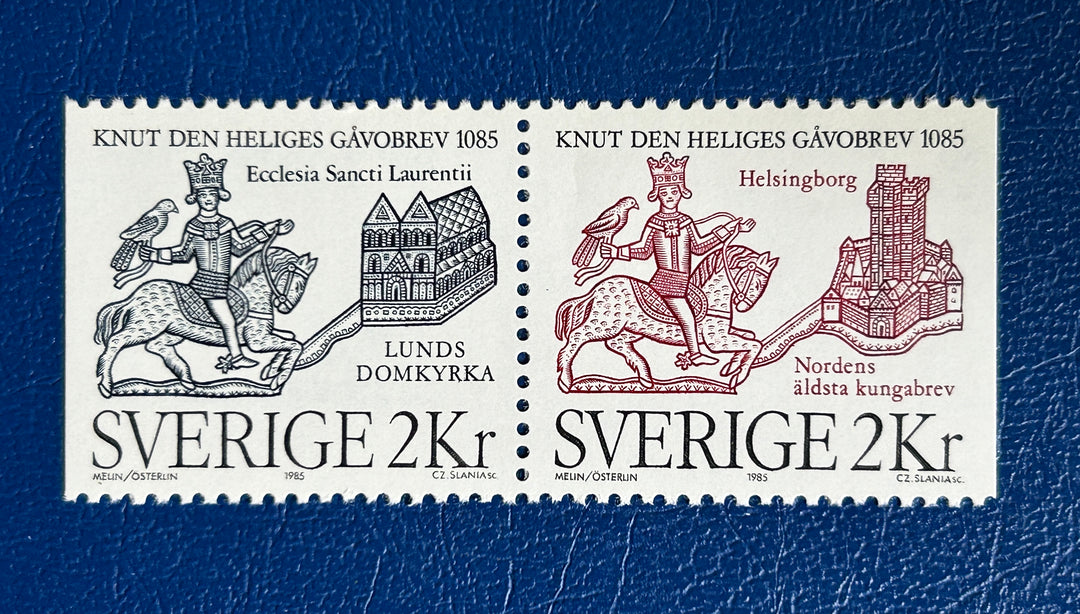 Sweden- 1985 - St. Canute’s Deed of Gift to Lund - MNH**